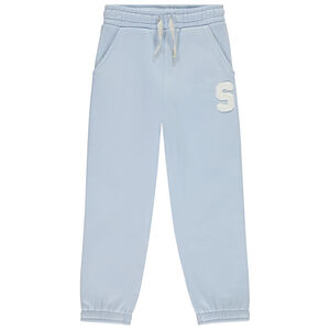 Jogging fleece met patch voor meisjes 