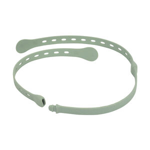 antivalbevestiging voor voorwerpen voor kinderwagen hoge stoel en autostoel in saliegroen 