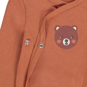 Set van 7 bodies in fantasie jersey voor baby jongen 