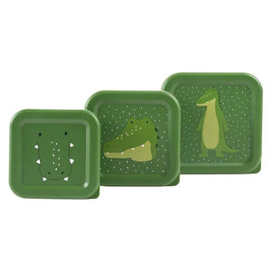 Set de 3 Boites à goûter Mr. Alligator 