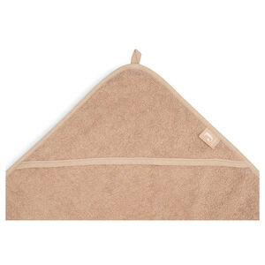 Badcape badstof 100x100 cm - Biscuit 