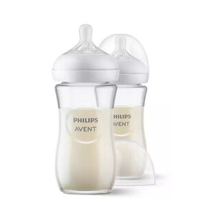 Biberon Natural Response 3.0 en Verre 240ml - 2 pièces  