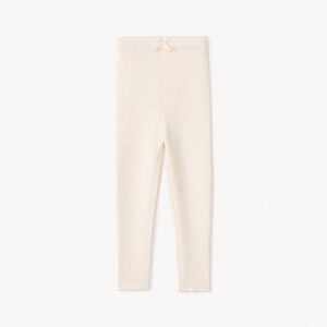 Geribde effen boxershort voor babymeisje 