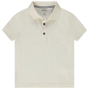 Polo manches courtes uni pour garçon 