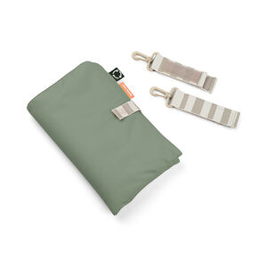 Luiertas gewatteerd - Groen 