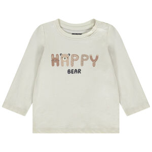 Lange mouwen T-shirt met print "Happy Bear" voor baby jongen 