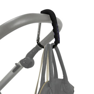 Crochet universel de poussette Noir 