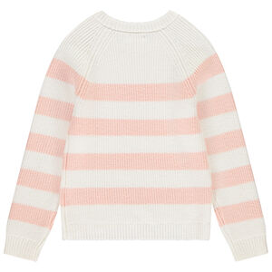 Pull à manches longues en tricot fille 