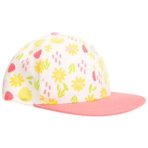 Snapback pet met fruitprint meisjes 