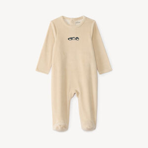Slaapzak van velvet voor babyjongens met fantasie borduursel 