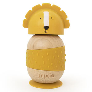 Culbuto en bois et silicone Mr. Lion 