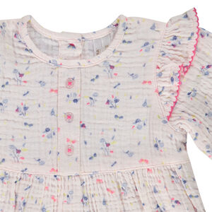 Tuniekset in katoenen gaas + onderbroek voor meisjes 