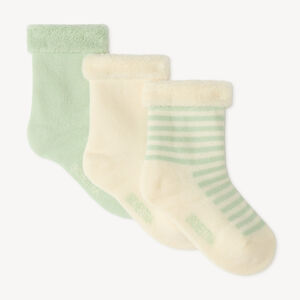 Set van 3 paar babyloopkousen 