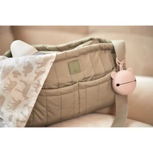 Étuis à sucette en silicone Ø 7 cm Ours wild rose 