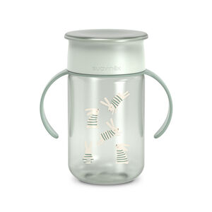 Gobelet d'apprentissage 360º 340ml Wonderland vert +12M 