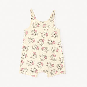 Korte rompertop met schouderbanden Marie Disney voor meisjesbaby's 