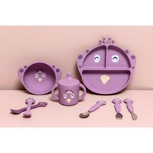 Set de 2 cuillères silicone Mrs Peacock 