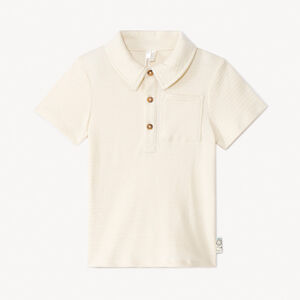 Korte mouwen polo in effen kleur voor jongensbaby 
