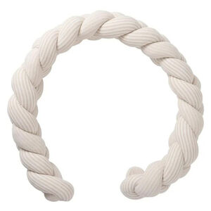 Tresse décorative ouatinée Soft Stripes Ecru Galet 