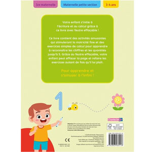 Oefenboek FR - Uitwisbare stift - Schrijf/rekenoefenboek - 3/4 jaar 