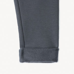 Set van 2 effen fleece boxershorts voor babymeisje 