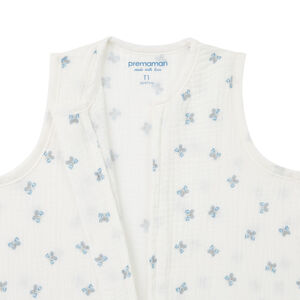 Mouwloze katoenen slaapzak TOG 0,5 - Tiny Flowers 