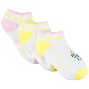 Lot de 3 paires de chaussettes courtes Titi Looney Tunes pour enfant fille 
