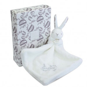 Knuffel Konijndoekje 10cm Wit 