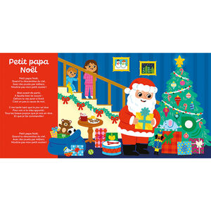 Boek FR soundboek "Mes chansons de Noël" 1jaar+ 