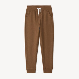Pantalon de jogging uni en molleton pour garçon 