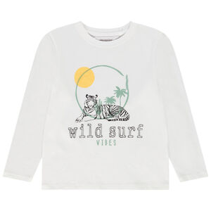 Lange mouwen T-shirt in jersey print summer voor jongen 