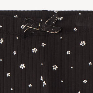 Legging côtelé fille motifs fantaisie 