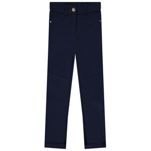 Pantalon slim en milano esprit équitation pour fille 
