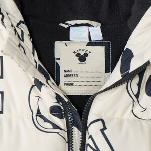 Donsjas met Mickey Disney-print voor babyjongens 