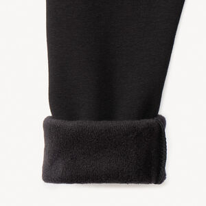 Joggingbroek in effen fleece voor meisjes 