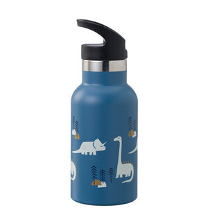 Gourde isotherme 350ml Dino Bleu 