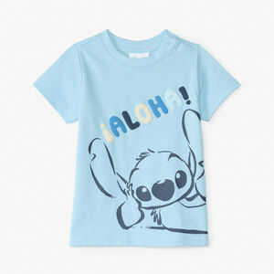 T-shirt manches courtes Stitch Disney pour bébé garçon 