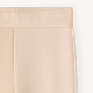 Flared scuba leggings met strepen meisjes 