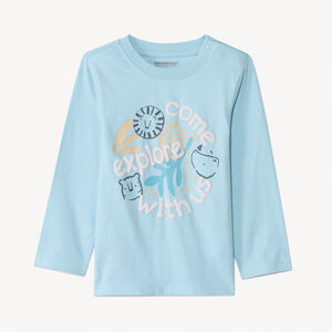 T-shirt manches longues print savane pour bébé garçon 