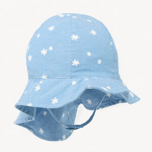 Charlotte chambray bloemen bloeiers voor babymeisjes 