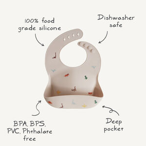 Bavoir silicone Fairy Mice 