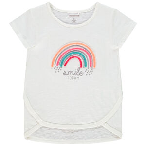 T-shirt manches longues print fantaisie pour enfant fille 