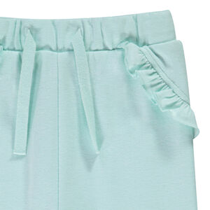 Pantalon de jogging avec détails volantés pour bébé fille 