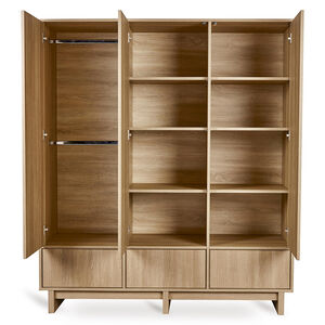 Kast XL 3 Deuren Kyo Honey Ash 