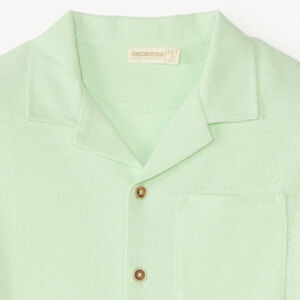 Chemise manches courtes en jersey uni garçon 