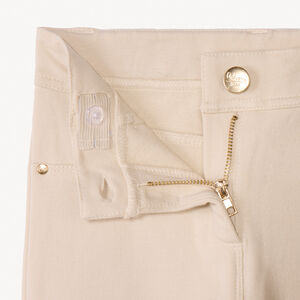 Skinny joggingbroek in fleece voor meisjes 