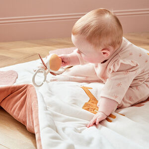 Tapis de jeu en veloudoux 95 x 75 cm Popsie, Gigi & Louli 