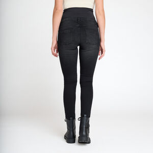 Jeans slim fit voor zwangerschap met hoge hoofdband in jersey 