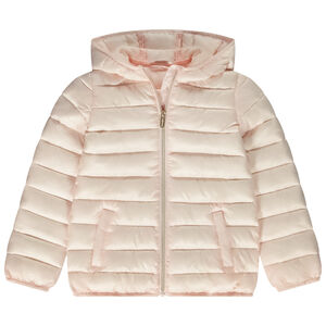 Doudoune fine matelassée avec capuche pour fille 