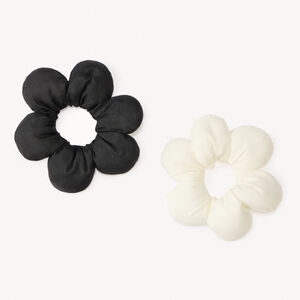 Lot de 2 chouchou en forme de fleurs pour fille 